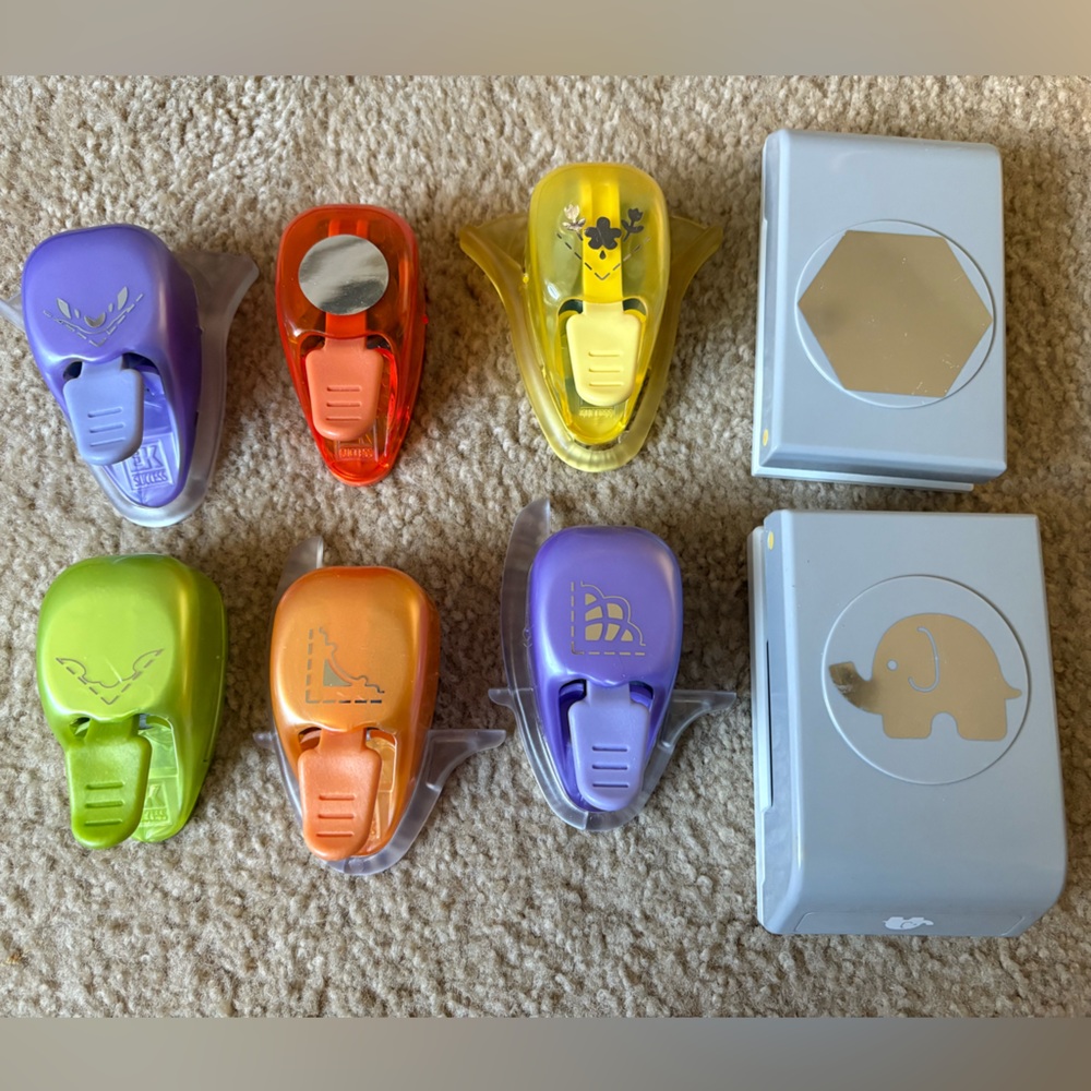 Colorful Craft Punch Set